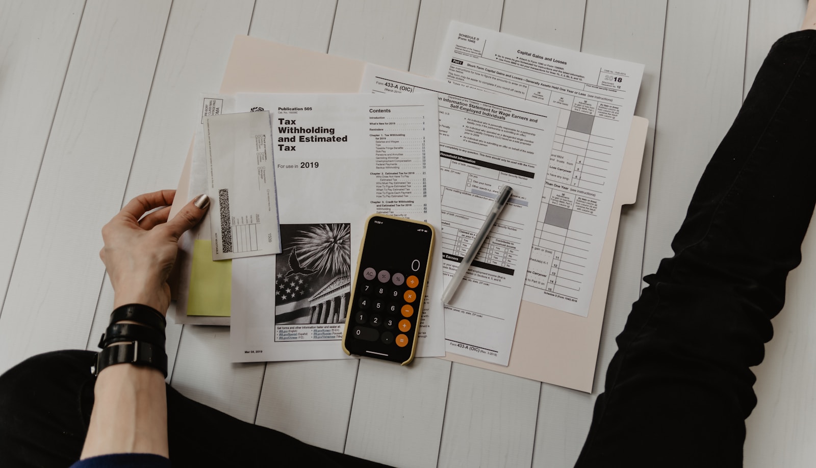 Corporate documents and verification material